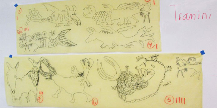 30 años editorial artes de mexico curso boceto pruebas varias ideas diseño para animal fantastico
