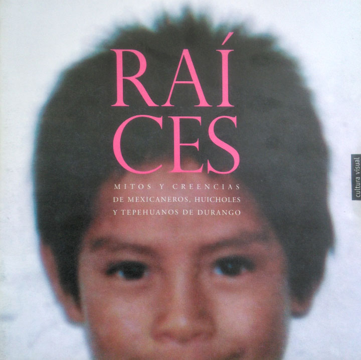 raices libro portada rostro niño texto