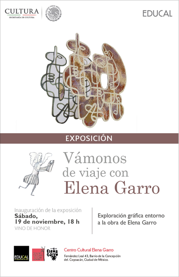 vamonos de viaje con elena garrro cartel personajes dobles